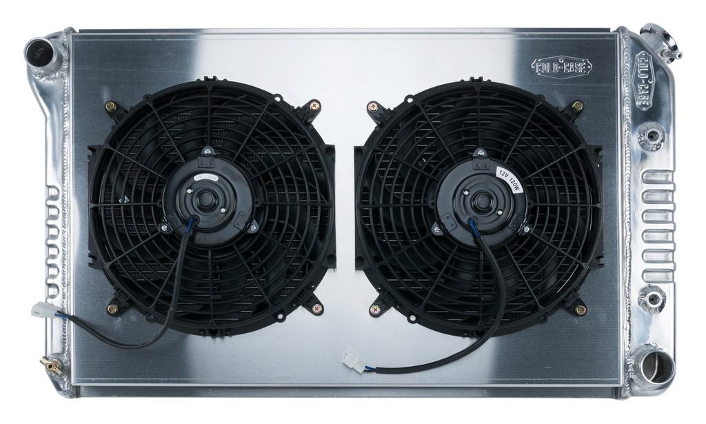 Cold Case Radiators CHC545AK: CHC545AK Aluminum Performance Radiator with 12 in. Fan Kit for 1970-1981 Chevy Camaro