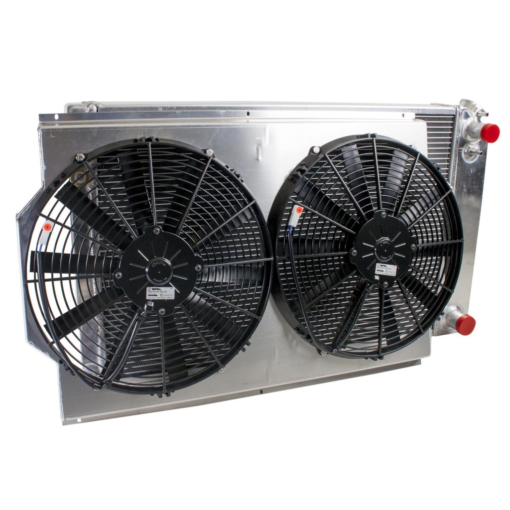 Griffin Radiators CU-00010-LS: PerformanceFit Radiator ComboUnit for GM 1968-1977 A Body, 1978-1988 G Body, 1970-1981 F Body