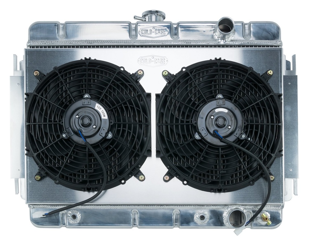 Cold Case Radiators CHE541AK: Aluminum Performance Radiator with Fan 1964-1965 Chevy Chevelle