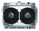 Cold Case Radiators CHE541AK: Aluminum Performance Radiator with Fan 1964-1965 Chevy Chevelle