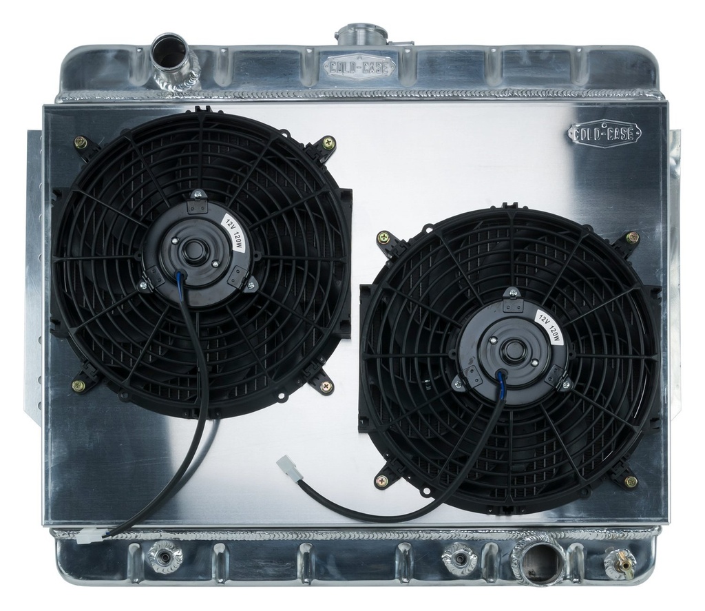 Cold Case Radiators CHI566AK: Aluminum Performance Radiator with Fan 1966-1968 Chevy Impala
