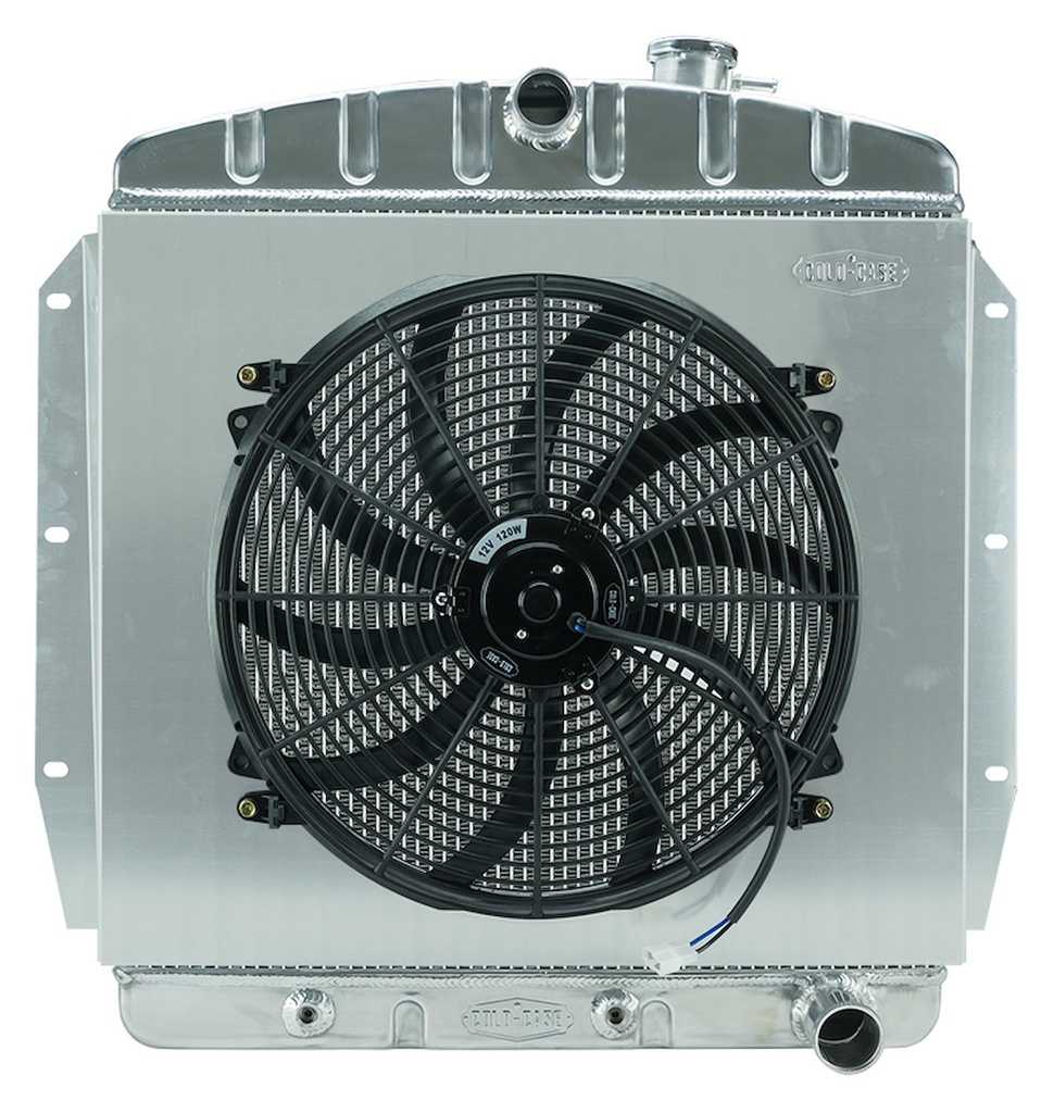 Cold Case Radiators GMT567AK: GMT567AK Aluminum Performance Radiator & Fan Kit for 1955-1959 Chevy Pickup w/V8 Engine