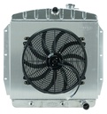 Cold Case Radiators GMT567AK: GMT567AK Aluminum Performance Radiator & Fan Kit for 1955-1959 Chevy Pickup w/V8 Engine