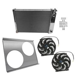 Summit Racing™ Pro LS Conversion Radiator and Fan Combos