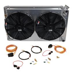 Summit Racing™ Pro LS Swap Aluminum Radiator and Fan Combo Kits