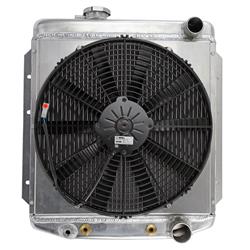 Griffin Radiators CU-70034: ExactFit Radiator ComboUnit for 1963-1965 Falcon/Comet & 1965-1966 Ford Mustang with Early Small Block