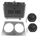 Cold Case Radiators MOP750-5K: Aluminum Performance Radiator and Fans for Select 1966-1974 Mopar Models with Hemi Engine Swap