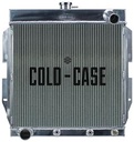 Cold Case Radiators FOH586A: Aluminum Performance Radiator 1955-1957 Ford T-Bird - Automatic/Manual Transmission