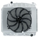 Cold Case Radiators CHT563A-7K: Aluminum Performance Radiator with Fan 1957 Full Size Chevy