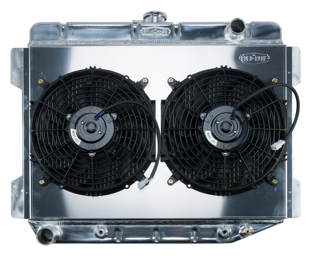 Cold Case Radiators MOP754AK: Aluminum Performance Radiator with Fan 1970-1974 Dodge Challenger