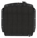 Cold Case Radiators GMT567AB: GMT567AB Black Night Rider Series Aluminum Radiator for 1955-1959 Chevy Pickup
