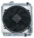 Cold Case Radiators FOM564AK: Aluminum Performance Radiator with Fan 1964.5-1966 Ford Mustang