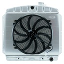 Cold Case Radiators CHT569AK: Aluminum Performance Radiator with Fan & Shroud Kit 1949-1954 Chevrolet Bel Air, Full-Size Chevy