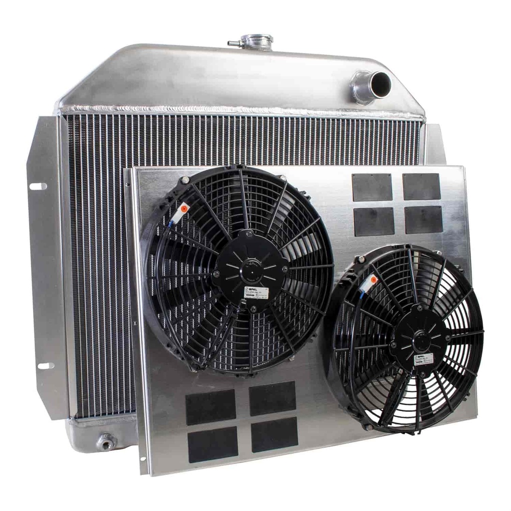 Griffin Radiators CU-00053: ExactFit Radiator ComboUnit for 1966-1977 Ford Truck F-100, F-150, F-250, & F-350