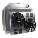 Griffin Radiators CU-00053: ExactFit Radiator ComboUnit for 1966-1977 Ford Truck F-100, F-150, F-250, & F-350