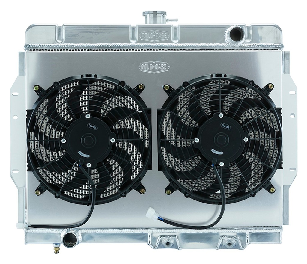 Cold Case Radiators AMC100AK: Aluminum Performance Radiator 1968-1970 AMC Javelin AT/MT (May fit some 1971-1974 models)