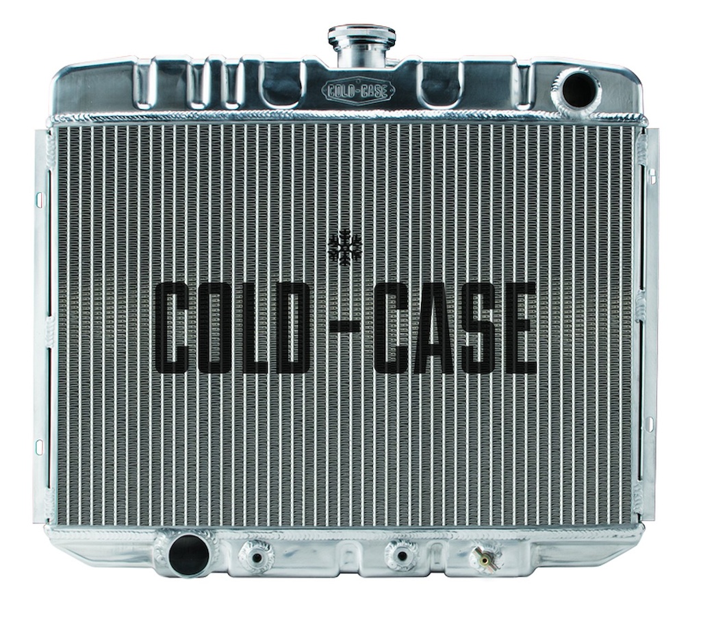 Cold Case Radiators FOM588A: Aluminum Performance Radiator 1967-1970 Ford Mustang