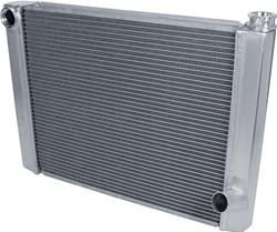 Allstar Performance ALL30047: ALL30047 Triple Pass Aluminum Radiator [28 in. Width x 19 in. Height x 2 1/4 in. Depth]