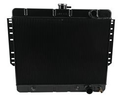 Cold Case Radiators CHI565AB: CHI565AB Black Night Rider Series Aluminum Radiator for 1961-1965 Chevy Impala, Auto Trans
