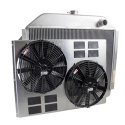 Griffin Radiators CU-00041: ExactFit Radiator ComboUnit for 1966-1977 Ford F-100, F-250, & 1978-1979 Bronco