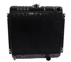 Cold Case Radiators FOM561AB: FOM561AB Black Night Rider Series Aluminum Performance Radiator for 1967-1970 Ford Mustang 289/302, Auto Trans