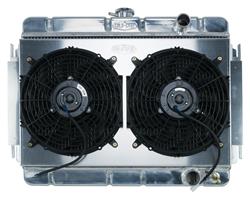 Cold Case Radiators CHE541K: Aluminum Performance Radiator with Fan 1964-1965 Chevy Chevelle