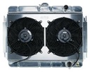 Cold Case Radiators CHE541K: Aluminum Performance Radiator with Fan 1964-1965 Chevy Chevelle
