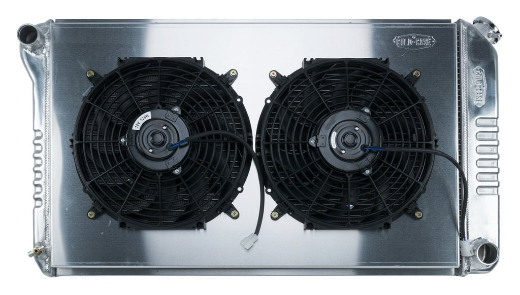 Cold Case Radiators GMA42K: Aluminum Performance Radiator with Fan 1968-1972 GM A-Body