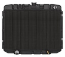 Cold Case Radiators FOM588B: FOM588B Black Night Rider Series Aluminum Performance Radiator for 1967-1970 Ford Mustang w/Big Block, Manual