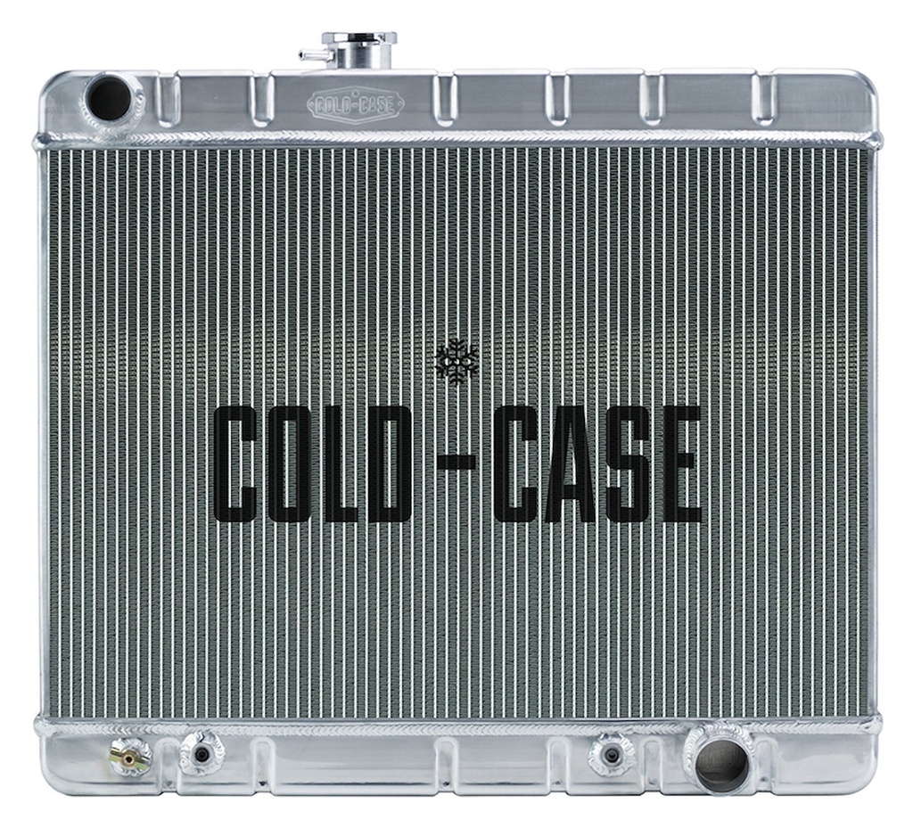 Cold Case Radiators GPG34A: Aluminum Performance Radiator 1966-1967 Pontiac GTO