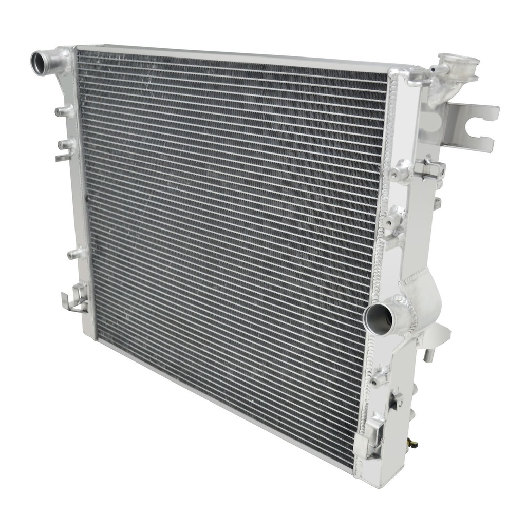 Frostbite Performance Cooling FB710: FB710 2-Row Aluminum Radiator for 2007-2018 Jeep Wrangler JK
