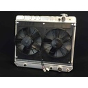 DeWitts 6139017A: LSX Swap Direct Fit Aluminum Radiator 1963-66 C10 Truck