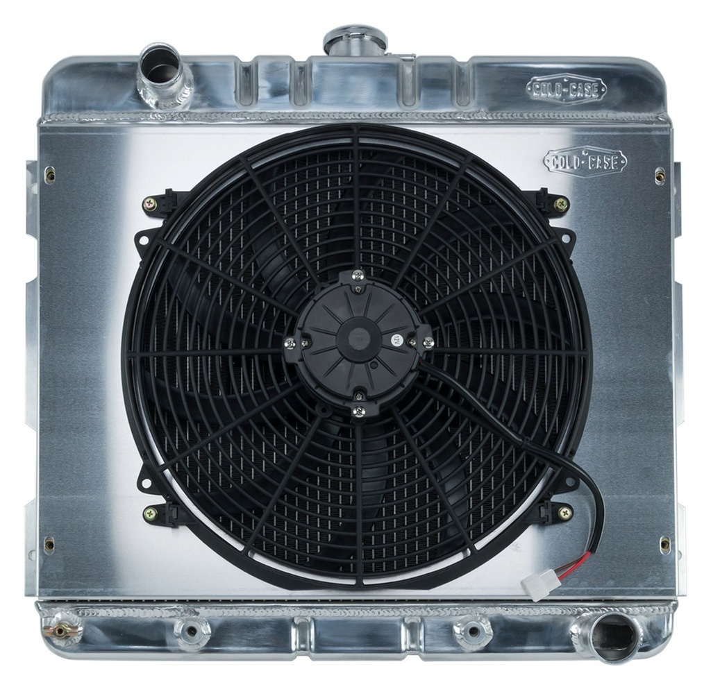 Cold Case Radiators MOP755AK: Aluminum Performance Radiator with Fan 1970-1972 Mopar A & B-Body