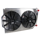 Griffin Radiators CU-70010-LS: PerformanceFit Radiator ComboUnit for GM 1968-1977 A Body, 1978-1988 G Body, 1970-1981 F Body