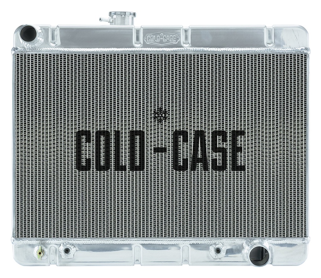 Cold Case Radiators GPG38AS: Aluminum Performance Radiator 1964-1967 Pontiac GTO, Tempest, LeMans With AC - Automatic Transmission