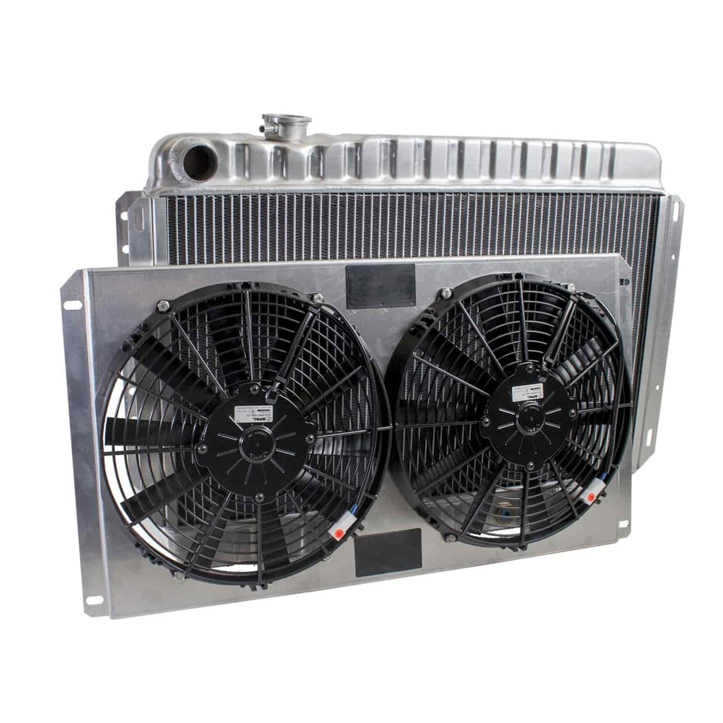 Griffin Radiators CU-70054: ExactFit Radiator ComboUnit for 1963-1967 Chevelle with Transmission Cooler