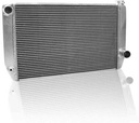 Griffin Radiators 1-25271-XS: ClassicCool Universal Fit Radiator Single Pass Crossflow Design 31" x 15.50" with Straight Outlet