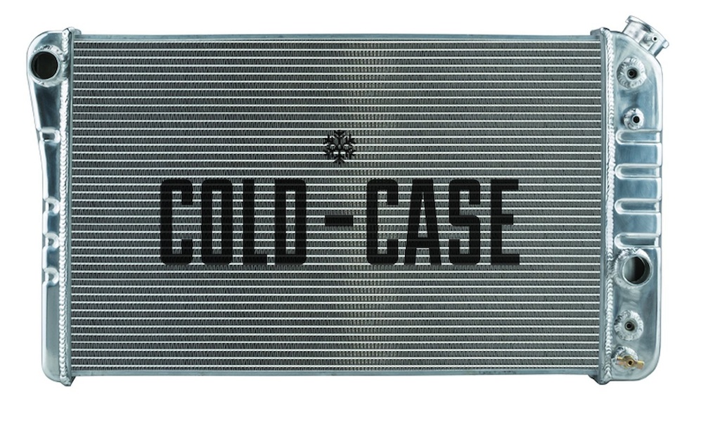 Cold Case Radiators CHV719A: Aluminum Performance Radiator 1984-1990 Chevy Corvette C4