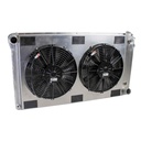 Griffin Radiators CU-70015: ExactFit Radiator ComboUnit for 1967-1987 Chevy/GMC Pickup Truck, Blazer, Jimmy & Suburban with Small Block Chevy