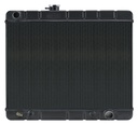 Cold Case Radiators GPG38AB: GPG38AB Black Night Rider Series Aluminum Radiator for 1966-1967 Pontiac GTO w/ A/C, Auto Trans