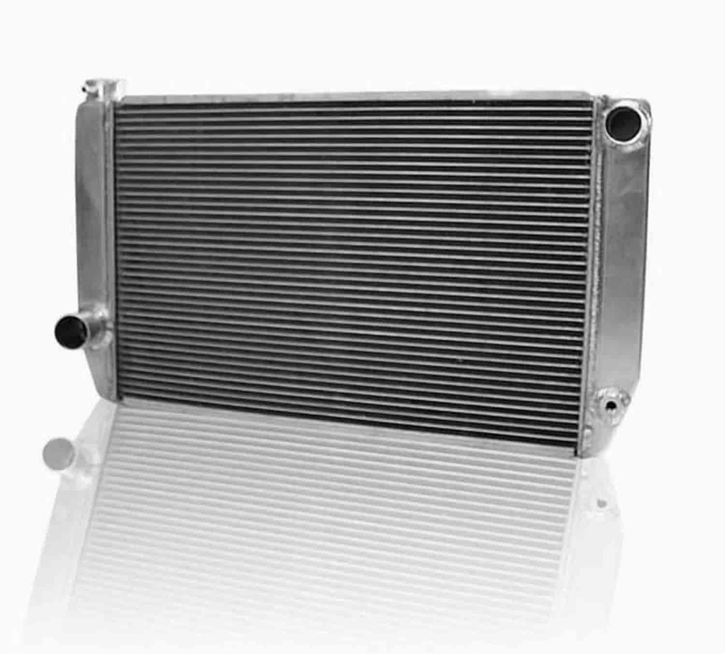 Griffin Radiators 1-26201-XS: ClassicCool Universal Fit Radiator Single Pass Crossflow Design 24" x 15.50" with Straight Outlet