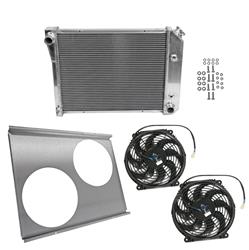 Summit Racing™ Performance Fit Aluminum Radiator and Fan Combos