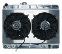 Cold Case Radiators GPG38AK: Aluminum Performance Radiator with Fan 1966-1967 Pontiac GTO