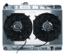 Cold Case Radiators GPG38K: Aluminum Performance Radiator with Fan 1966-1967 Pontiac GTO