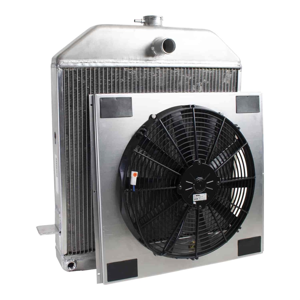 Griffin Radiators CU-70102: ExactFit Radiator ComboUnit for 1939-1940 Ford Deluxe with Early GM Engine