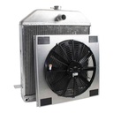 Griffin Radiators CU-70102: ExactFit Radiator ComboUnit for 1939-1940 Ford Deluxe with Early GM Engine