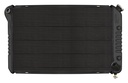 Cold Case Radiators CHV718AB: CHV718AB Black Night Rider Series Aluminum Radiator for 1977-1982 Chevy Corvette