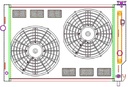 Griffin Radiators CU-70233: ExactFit Radiator ComboUnit for 1993-2002 Camaro/Firebird F Body with Transmission Cooler