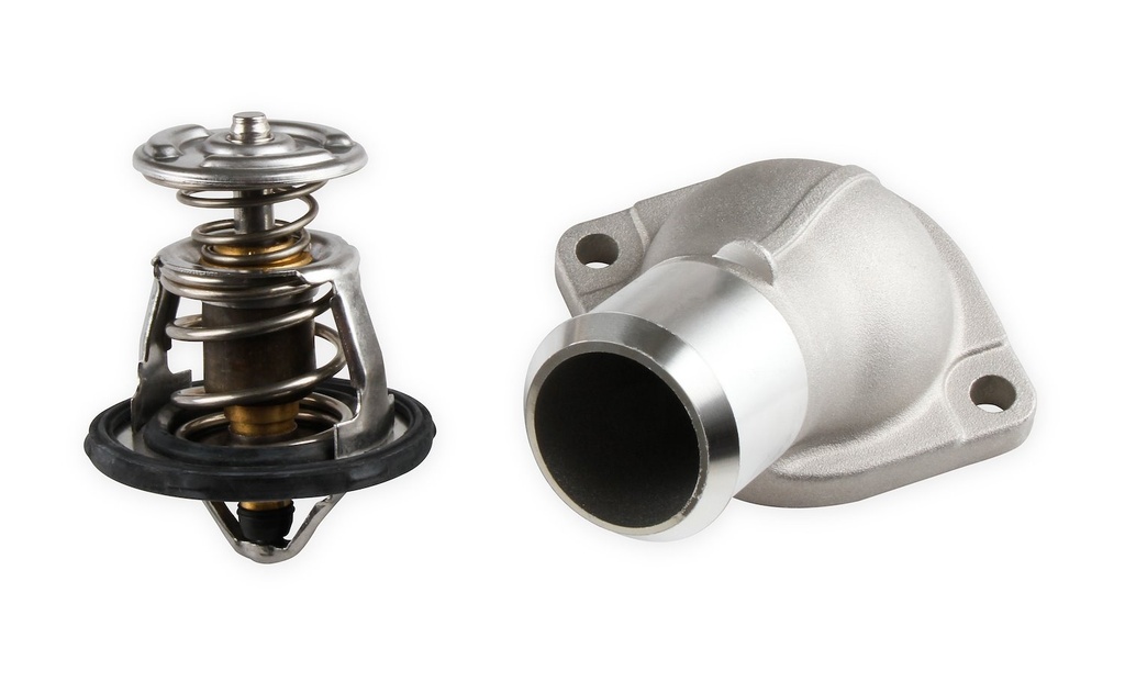 Holley 97-169: 97-169 Straight Water Neck Housing with Thermostat