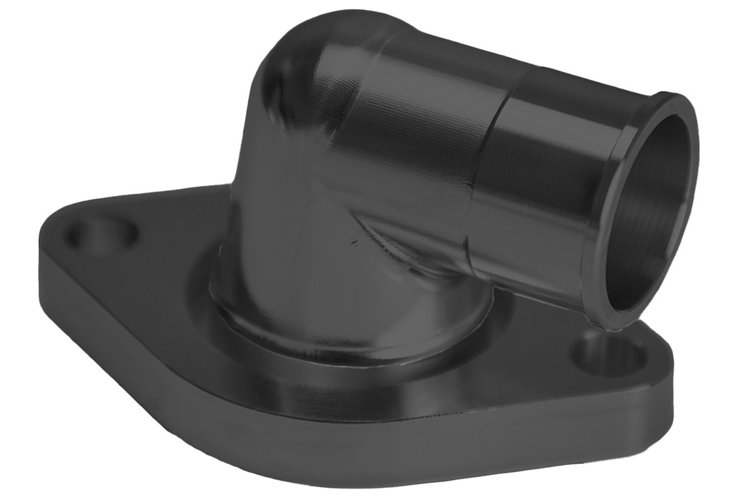 March Performance BTH-302-08: BTH-302-08 Water Neck Thermostat Housing, Small Block Ford 289/302/351W, Billet, 90-Degree, Two-Piece, O-Ring, Black